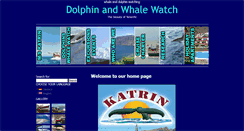 Desktop Screenshot of dolphinwhalewatch.com
