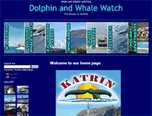 Tablet Screenshot of dolphinwhalewatch.com